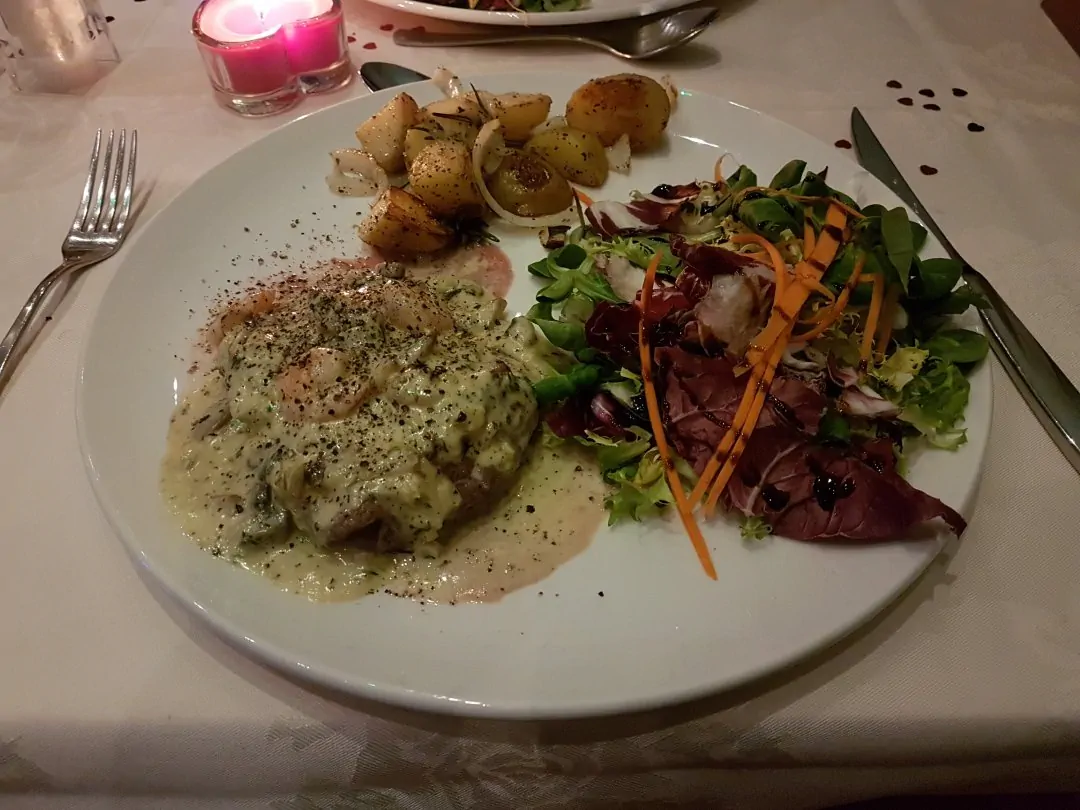 Steak On Plate